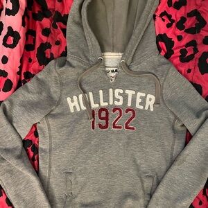 Y2K 2000s Hollister grey hoodie Size M #hollister #y2k #vintage #mcbling